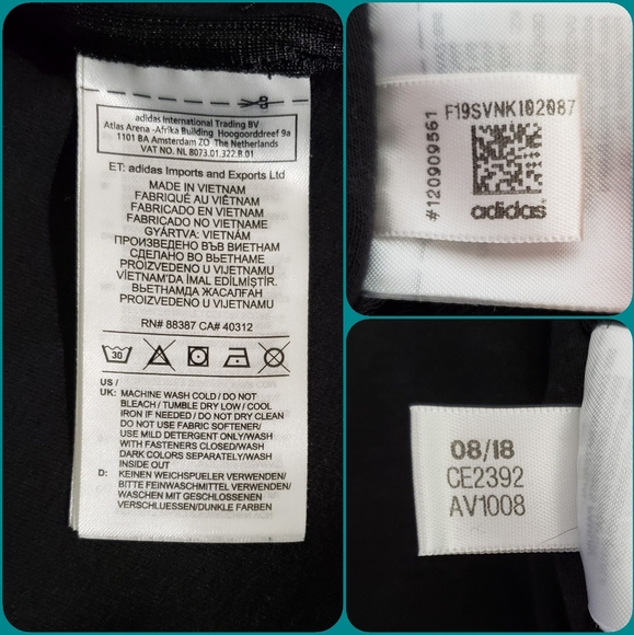 Adidas SST TT (CE2392) Originals Classic Track Jacket Black/White sz. S Womens - Picture 8 of 14